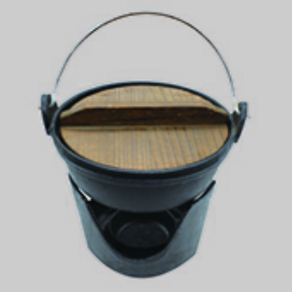 Oil pre-seasoned casting iron