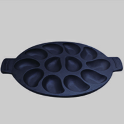 Oil pre-seasoned casting iron frying pan     - 副本