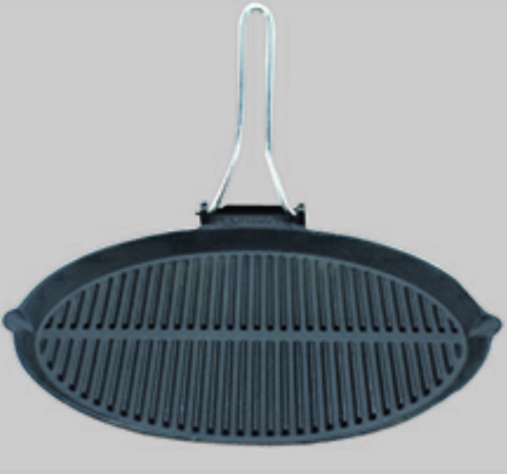 Oil pre-seasoned casting iron frying pan    
