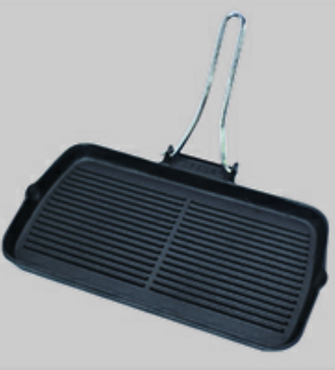 Oil pre-seasoned casting iron frying pan    