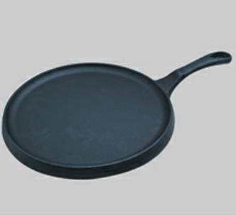 Oil pre-seasoned casting iron frying pan  