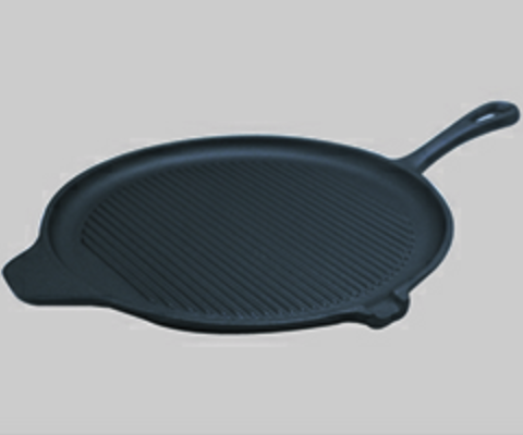 Oil pre-seasoned casting iron frying pan  - 副本 - 副本 - 副本