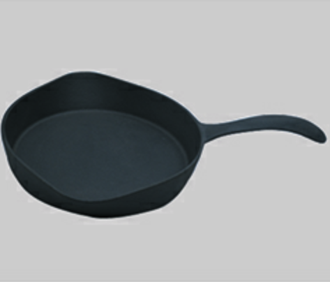Oil pre-seasoned casting iron frying pan 