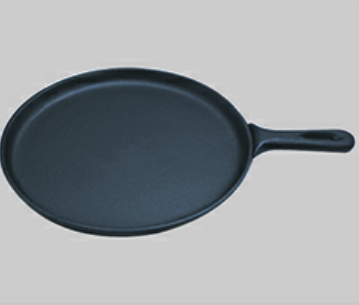 Oil pre-seasoned casting iron frying pan  