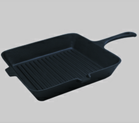 Oil pre-seasoned casting iron frying pan 