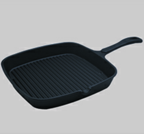 Oil pre-seasoned casting iron frying pan  