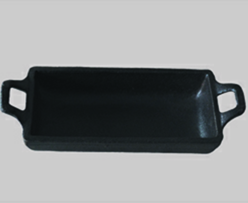 Oil pre-seasoned casting iron frying pan    