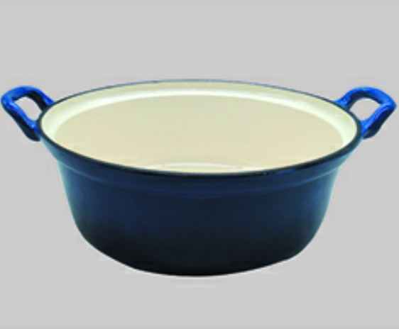 Enamel coating casting iron pot 