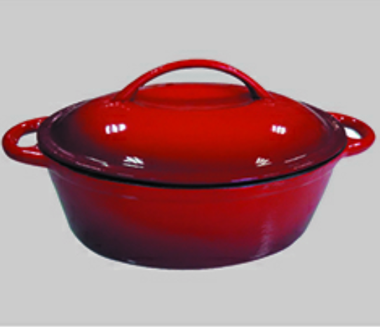 Enamel coating casting iron pot    - 副本