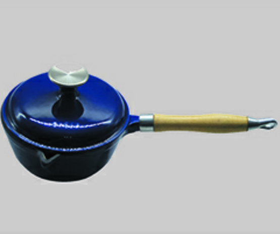 Enamel coating casting iron pot   