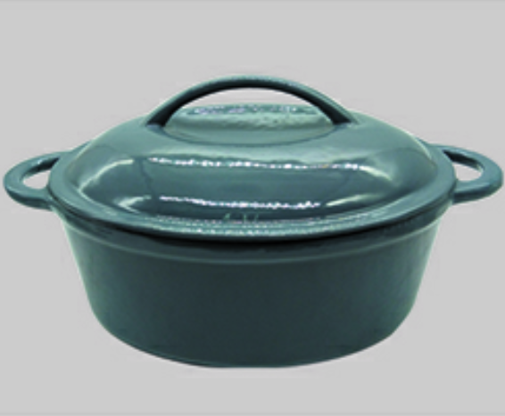 Enamel coating casting iron pot 