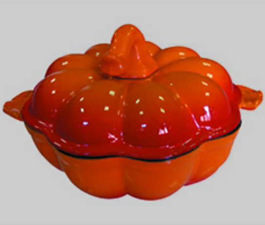 Enamel coating casting iron pot   