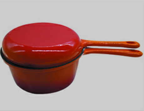 Enamel coating casting iron pot  