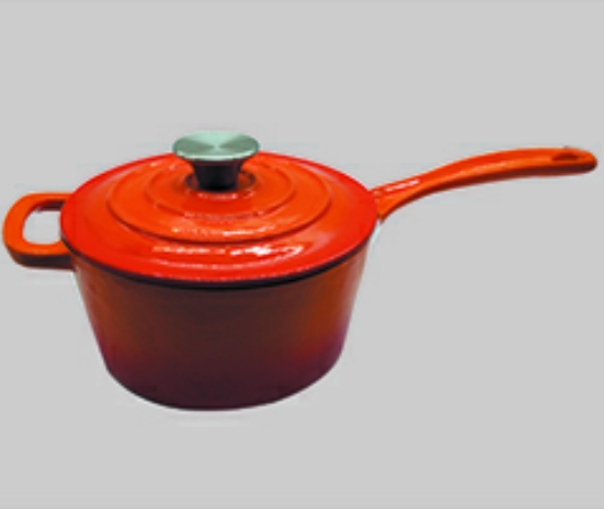 Enamel coating casting iron pot    