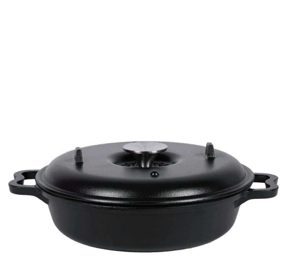Non-stick coating casting iron pot