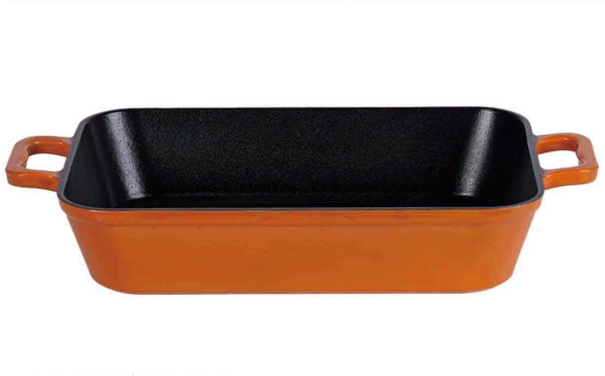 Non-stick coating casting iron frying pan