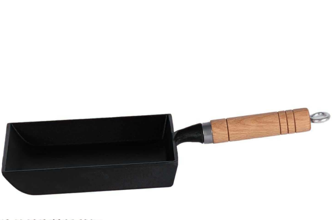 Non-stick coating casting iron frying pan