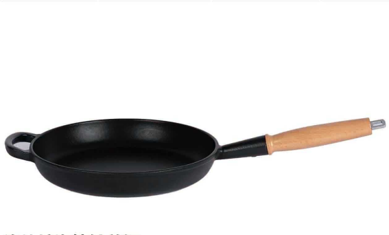 Non-stick coating casting iron frying pan