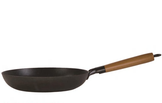 Low-fat texture enamel nonstick cast iron fry pan - 副本