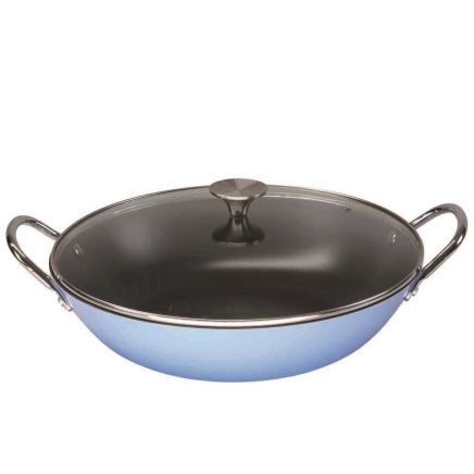 Ti-Reinforced Non-stick Cast Iron Shallow Casserole
