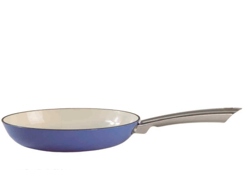 Enamel & Pre-seasoned cast iron fry pan