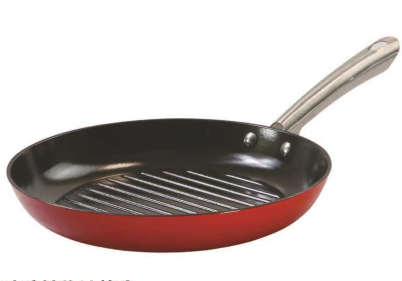 Enamel & Pre-seasoned cast iron grill pan