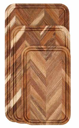 Wood cutting board