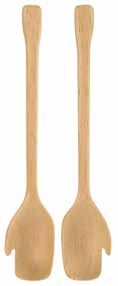 Wood kitchen utensils