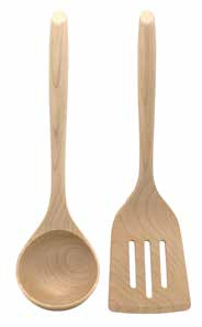 Wood kitchen utensils 