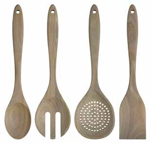 Wood kitchen utensils 