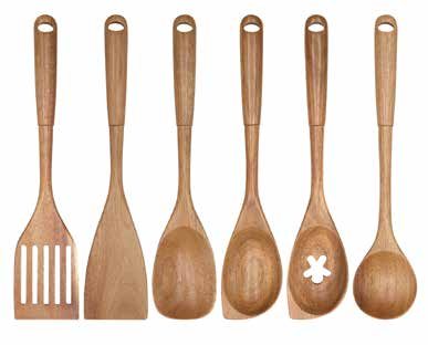 Wood kitchen utensils  