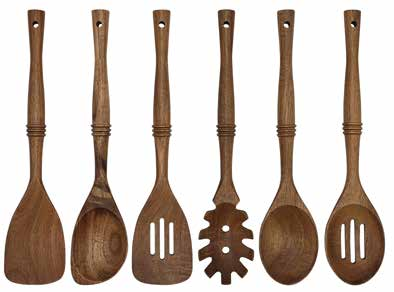 Wood kitchen utensils 