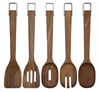 Wood kitchen utensils 