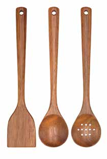 Wood kitchen utensils 