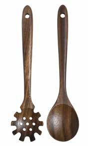 Wood kitchen utensils