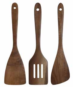 Wood kitchen utensils