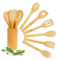 Bamboo kitchen utensils