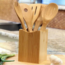 Bamboo kitchen utensils