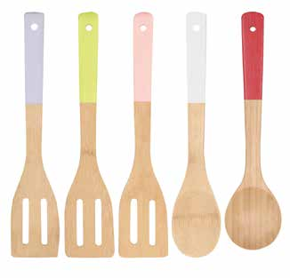 Bamboo kitchen utensils