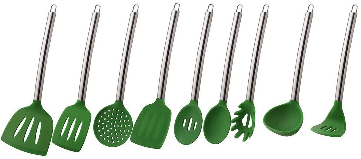 Silicone kitchen utensils 