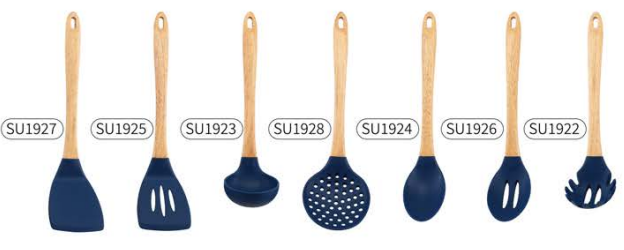 Silicone kitchen utensils 
