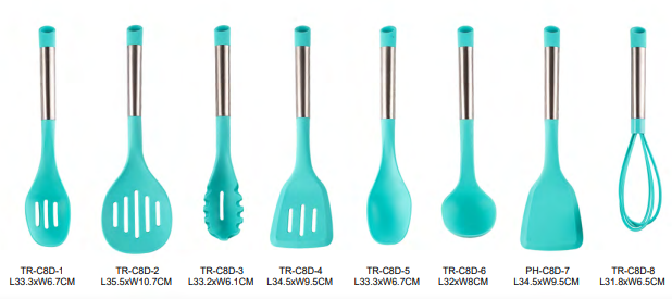 Silicone kitchen utensils 