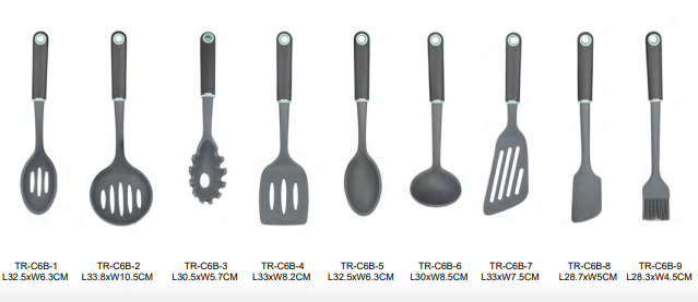 Silicone kitchen utensils 