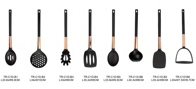 Silicone kitchen utensils 