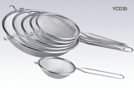 Stainless Steel Double-deck Strainer