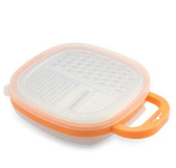 Cheese Grater With Container And Lid