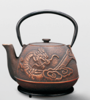 Casting iron tea pot