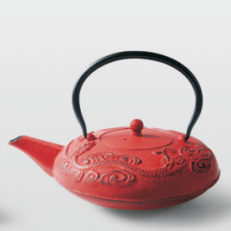 Casting iron tea pot