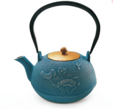 Casting iron tea pot