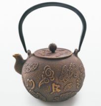 Casting iron tea pot